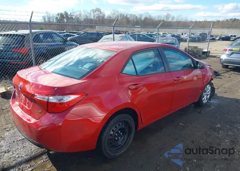 2016 Toyota Corolla Le from USA, damaged, VIN 5YFBURHE2GP479863